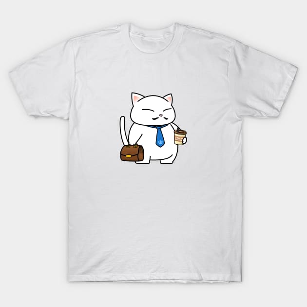 Daddy Cat T-Shirt by Takeda_Art